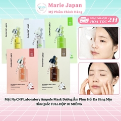 Mặt Nạ CNP Laboratory Ampule Mask Dưỡng Ẩm Phục Hồi Da Sáng Mịn Hàn Quốc FULL Hộp 10 Miếng