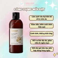 Gel Rửa Mặt Bí Đao Cocoon Làm Sạch Sâu Giảm Dầu Mụn Winter Melon Cleanser