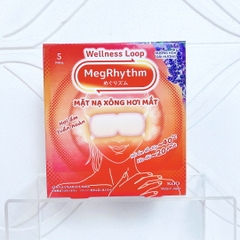 Miếng Dán Xông Hơi Nóng Thư Giãn Mắt Ngủ Ngon Kao Megrhythm Nhật Bản 12 Miếng MÀU NGẪU NHIÊN