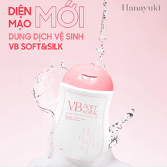 Dung Dịch Vệ Sinh Phụ Nữ Hanayuki Làm Sạch Khử Mùi Vùng Kín Soft & Silk 150ml