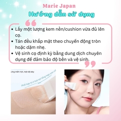 Cọ Tán Nền Tiên Cá Amortals Đầu Vát Lông Dày Mịn Tán Nền Siêu Mỏng Mịn Cao Cấp