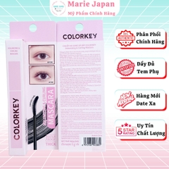 Mascara Colorkey Volumizing & Curling Siêu Dài Cong Mi Tự Nhiên Lâu Trôi