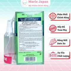 Tinh Dầu Dưỡng Tóc Yanagiya Hair Tonic Giảm Gãy Rụng Kích Thích Mọc Tóc Chắc Khỏe Mềm Mượt Nhật Bản Chai 240ml