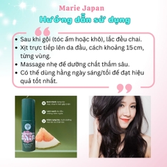 Xịt Dưỡng Tóc Bưởi Biotin Voudioty Hỗ Trợ Mọc Tóc Giảm Gãy Rụng Tóc Chắc Khỏe Chai 50ml
