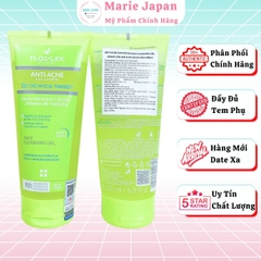 Sữa Rửa Mặt Floslek Giảm Dầu Mụn Dịu Nhẹ Thông Thoáng Da Anti Acne 24h System Face Cleansing Gel Ba Lan