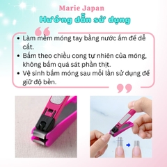 Bấm Móng Tay Kai Beauty Care Bloom Nail HC-3600 Không Gỉ Tiện Lợi Nhật Bản Vỉ 1 Cái