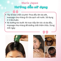 Combo Cocoon 2 Món 1 Tẩy Tế Bào Chết Body Cà Phê Mịn Da 200ml + 1 Xịt Dưỡng Tóc Vỏ Bưởi Giảm Gãy Rụng 140ml 