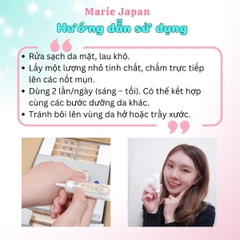 Serum Giảm Mụn Meishoku Bigan Xẹp Mụn Giảm Sưng Viêm Mờ Thâm Nhật Bản Acne Essence Túyp 15g - TẶNG 1 SRM GIẢM MỤN MEISHOKU 15G