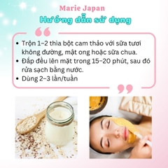 Bột Cam Thảo Obaxua Trắng Da Giảm Mụn Mờ Thâm Gói 75g