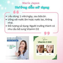 Viên Uống DHC Bổ Sung Vitamin D Hỗ Trợ Hấp Thụ Canxi Tăng Sức Đề Kháng Ngừa Loãng Xương Nhật Bản Gói 30 Ngày