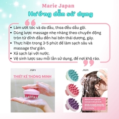 Lược Gội Đầu Jary Scalp Massaging Shampoo Brush Sạch Sâu Giảm Gàu Massage Thư Giãn