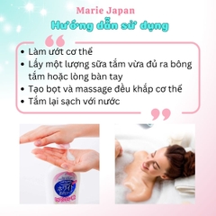 Sữa Tắm Trắng Da Kose Softymo White Body Soap Dưỡng Trắng Ẩm Mịn Mềm Da Nhật Bản Chai 600ml