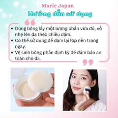 Bông Phấn Phủ Amortals Mềm Mịn Không Ăn Phấn Thân Thiện Với Da Cho Lớp Makeup Tự Nhiên