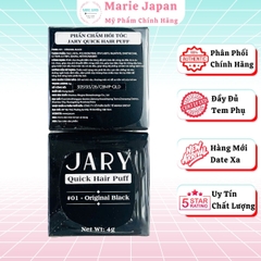 Phấn Chấm Hói Tóc Jary Che Phủ Nhanh Chong Tóc Dày Chuẩn Màu Tự Nhiên Lâu Trôi Quick Hair Puff 4G