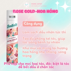 Dầu Gội Khô Batiste Dry Shampoo Chính Hãng