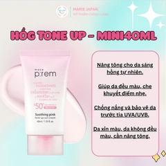 Kem Chống Nắng Vật Lý Make Prem UV SPF50+ PA++++ Nâng Tone Dịu Nhẹ Kiềm Dầu Hàn Quốc 50ml