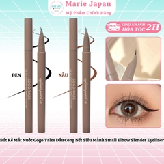 Bút Kẻ Mắt Nước Gogo Tales Đầu Cong Nét Siêu Mảnh Small Elbow Slender Eyeliner