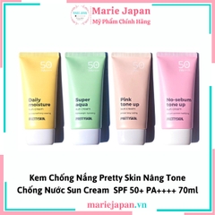 Kem Chống Nắng Pretty Skin Sun Cream SPF 50+ PA++++ 70ml