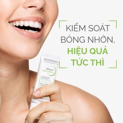 Kem Dưỡng Bioderma Xanh Sebium Mat Control Tuýp 30ml