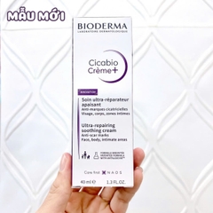 Kem Dưỡng Bioderma Tím Cicabio Creme Tuýp 40ml