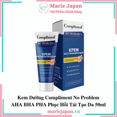 Kem Dưỡng Compliment No Problem AHA BHA PHA