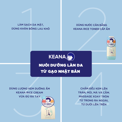 Kem Dưỡng Gạo Keana Rice Cream Hũ 30g