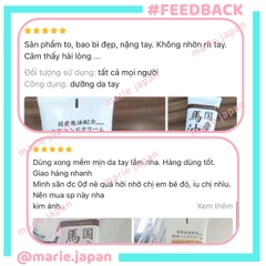 Kem Tay Loshi Horse Oil Cream Dưỡng Ẩm Phục Hồi Mềm Mịn Da Nhật Bản Tuýp 45g