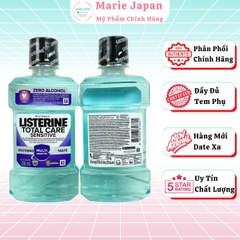 Nước Súc Miệng Listerine Cool Mint/ Zero Alcohol Hơi Thở Thơm Mát Ngăn Sâu Răng Viêm Nướu