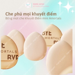 Set 2 Bông Amortals Mini Che Khuyết Điểm Tán Kem Nền Chi Tiết Mềm Mịn Nhỏ Gọn Tiện Lợi The Little Concealer Powder Puff