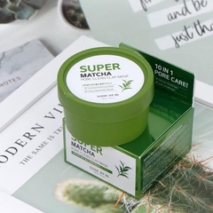 Mặt Nạ Đất Sét Trà Xanh Some By Mi Giảm Dầu Thu Nhỏ Lỗ Chân Lông Super Matcha Pore Clean Clay Mask 100g