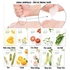 Mặt Nạ Dưỡng Da Real Nature Mask Sheet Hàn Quốc - Miếng 23ml