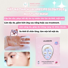 [1 Miếng Lẻ] Mặt Nạ Thạch Lalarecipe Glow Face Moisture Mask Dưỡng Ẩm Sáng Da Chống Lão Hóa Hàn Quốc