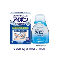 Nước Rửa Mắt Eyebon Kobayashi - XANH ĐẬM CẬN LENS Chai 500ml