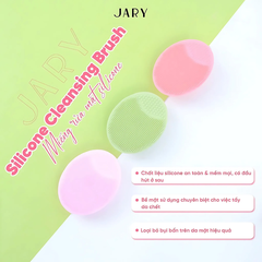 Miếng Rửa Mặt Silicon Jary Cleansing Brush Làm Sạch Sâu Cải Thiện Mụn Đầu Đen Sợi Bã Nhờn