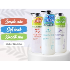 TONER Nước Hoa Hồng Dưỡng Da S Select Sáng Da Mờ Thâm Cấp Ẩm Nhật Bản 500ml
