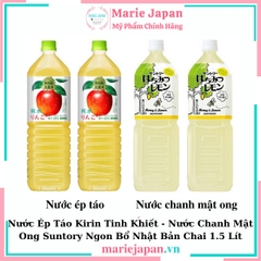 Nước Ép Táo - Nước Chanh Mật Ong Kirin Suntory Ngon Bổ Nhật - 1.5 Lít