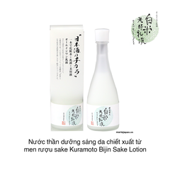 Nước Thần Kuramoto Bijin Sake Lotion Nhật Bản Chai 120ml