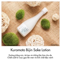 Nước Thần Kuramoto Bijin Sake Lotion Nhật Bản Chai 120ml