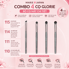 Cọ Trang Điểm Glorie Makeup Chuyên Nghiệp Lông Siêu Mềm Bám Phấn Professional Brush