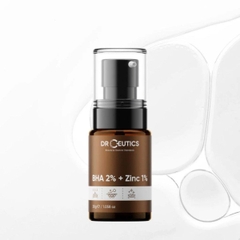 Serum DrCeutics BHA 2%+ Zinc 1% Hỗ Trợ Giảm Mụn Kiểm Soát Dầu Nhờn Phục Hồi Da - Chai 30g