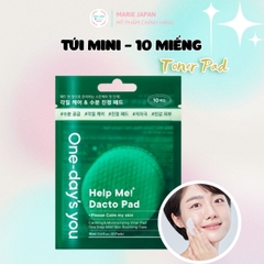Toner Pad One Days You Help Me Dacto Pad Làm Sạch Sâu Dưỡng Ẩm Giảm Mụn Mờ Thâm Hàn Quốc