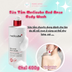 Sữa Tắm Medicube Red Ance Body Wash Ngăn Ngừa Mụn Lưng Dưỡng Sáng Da Hàn Quốc Chai 400g