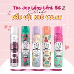 Dầu Gội Khô Colab Làm Phồng Giảm Bết Tóc Dry Shampoo Anh 200ml