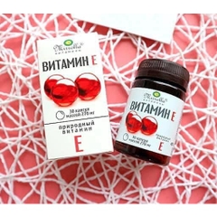 Viên Uống Bổ Sung Vitamin E Đỏ Đẹp Da Ngăn Lão Hóa 270mg Mirrolla Nga Hộp 30 Viên