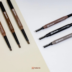 Chì Kẻ Mày Hai Đầu Habaria Pro EyeBrow Pencil Chống Thấm Nước