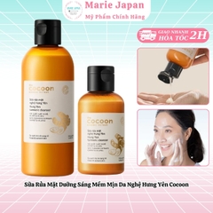 SRM Nghệ Hưng Yên Cocoon Turmeric Cleanser Chai 140ml