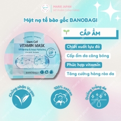 Mặt Nạ Banobagi STEM CELL Vita Genic Jelly Vitamin Mask (MIẾNG LẺ)