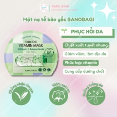 Mặt Nạ Banobagi STEM CELL Vita Genic Jelly Vitamin Mask (MIẾNG LẺ)