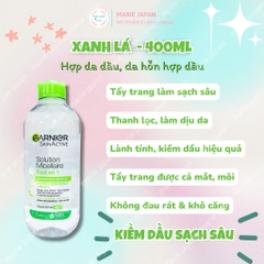 Nước Tẩy Trang Garnier Micellar Cleansing Water