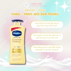 Dưỡng Thể Vaseline Bản Mỹ - HỒNG DƯỠNG TRẮNG Chai 725ml